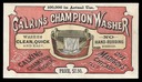 Calkins Champion Washer Company