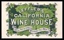 Leffler's California Wine House