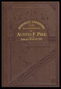 Austin F. Pike Memorial Addresses