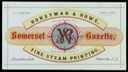Honeyman & Rowe / Somerset Gazette