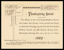 First United Brethren Church and Ladies' Aid Society