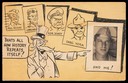 Soldier's Novelty Photo Postcard, 1944