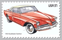 1953 Studebaker Starliner concept sketch