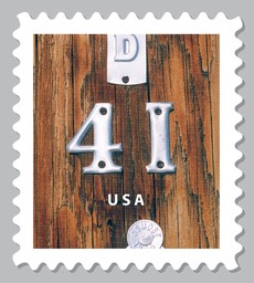 Found Numbers series possibilities, 41¢