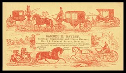 Samuel K. Bayley Carriage Repository and Horse Bazaar