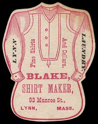 Blake, Shirt Maker