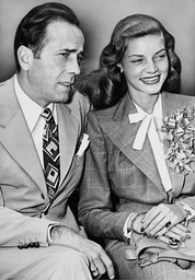 Humphrey Bogart and Lauren Bacall