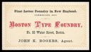 Boston Type Foundry