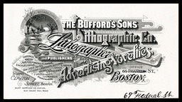 Bufford's Sons Lithographic Company