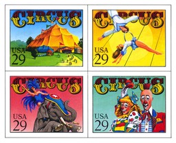 Circus concept paintings