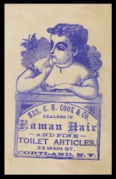Mrs. C. H. Cook / Human Hair