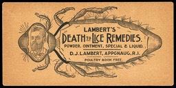 D. J. Lambert / Lambert's Death To Lice Remedies