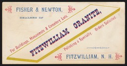 Fisher & Newton / Fitzwillam (NH) Granite