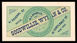 W.S. Goodwillie / late Goodwillie, Wyman & Company