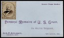 O. H. P. Applegate / General Ulysses Grant's Memoirs