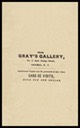 "Card de Visits" / Gray's Gallery