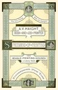 A. V. Haight / Eagle Printing House