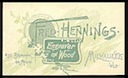 Fred. Hennings