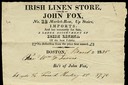John Fox / Irish Linen Store