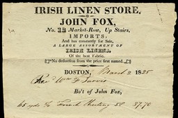 John Fox / Irish Linen Store