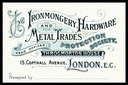 The Ironmongery, Hardware and Metal Trades Protection Society