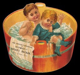 Frear's Bazaar (kids in washtub)