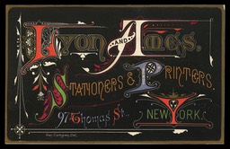 Lyon and Ames ( Savillion Van Campen )