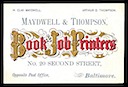 (H. Clay) Maydwell & (Arthur D.) Thompson