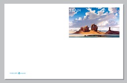 Southwest Landscape Postal Card