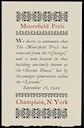 Moorsfield Press, Champlain, New York