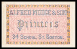 Alfred Mudge and Son