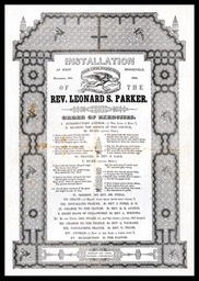 Rev. Leonard S. Parker Installation