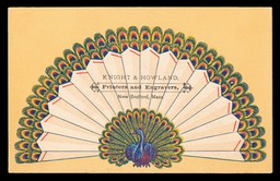 Knight & Howland ( peacock )