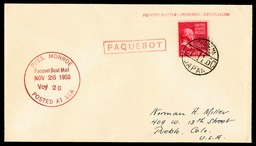 Paquetboat mail cover