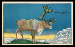 "Santa Claus and his Reindeer in Columbus"