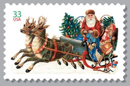 Santa and Sleigh