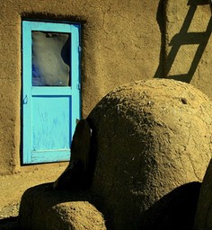 Taos Pueblo (Arizona) Oven and Door