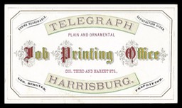 Telegraph Job Printing Office