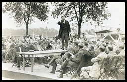 Teddy Roosevelt on the stump