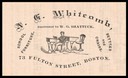 A. G. Whitcomb ( Successor to W. G. Shattuck )