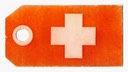 White Cross Tag
