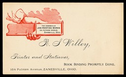 R. S. Willey / Zanesville Job Printing Works