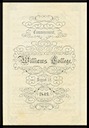Williams College Commencement. 1849