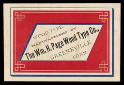 William H. Page Wood Type Company