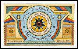 Sam'l P. Wright & Company, Printing Inks