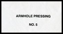 Armhole Pressing