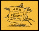 Peck's Clothing House