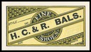 H. C. & R. Bals.