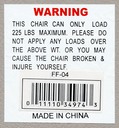 WARNING