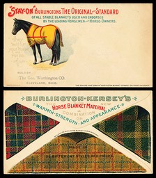 Burlington Blanket Company / Burlington-Kersey's Horse Blanket Material